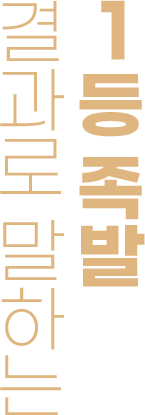 결과로 말하는 1등 족발